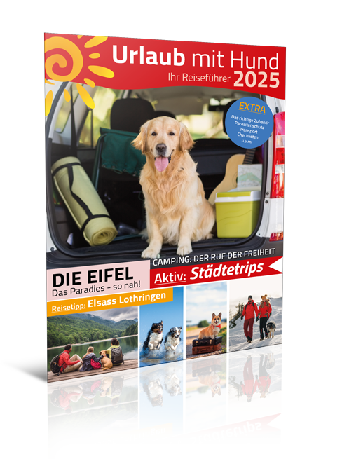 Reiseführer "Urlaub mit Hund 2025" (Print, Einzelheft)