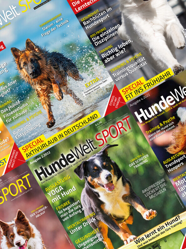 HundeWelt SPORT 1-Jahres-Abonnement (6 Ausgaben)