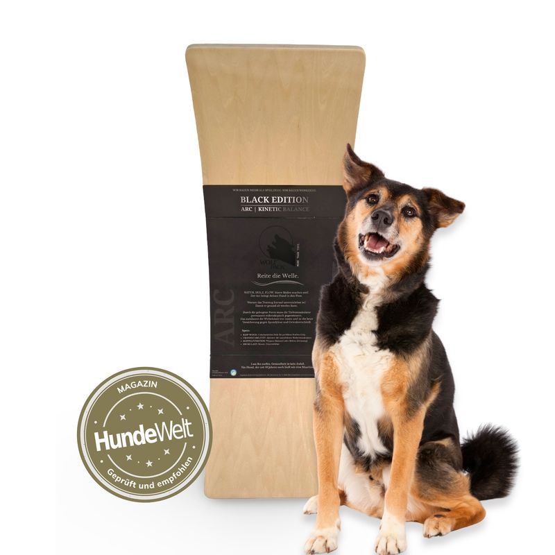 Wolf Pack® ARC  | Black Edition - Balance Board/Trainingsgerät für Hunde