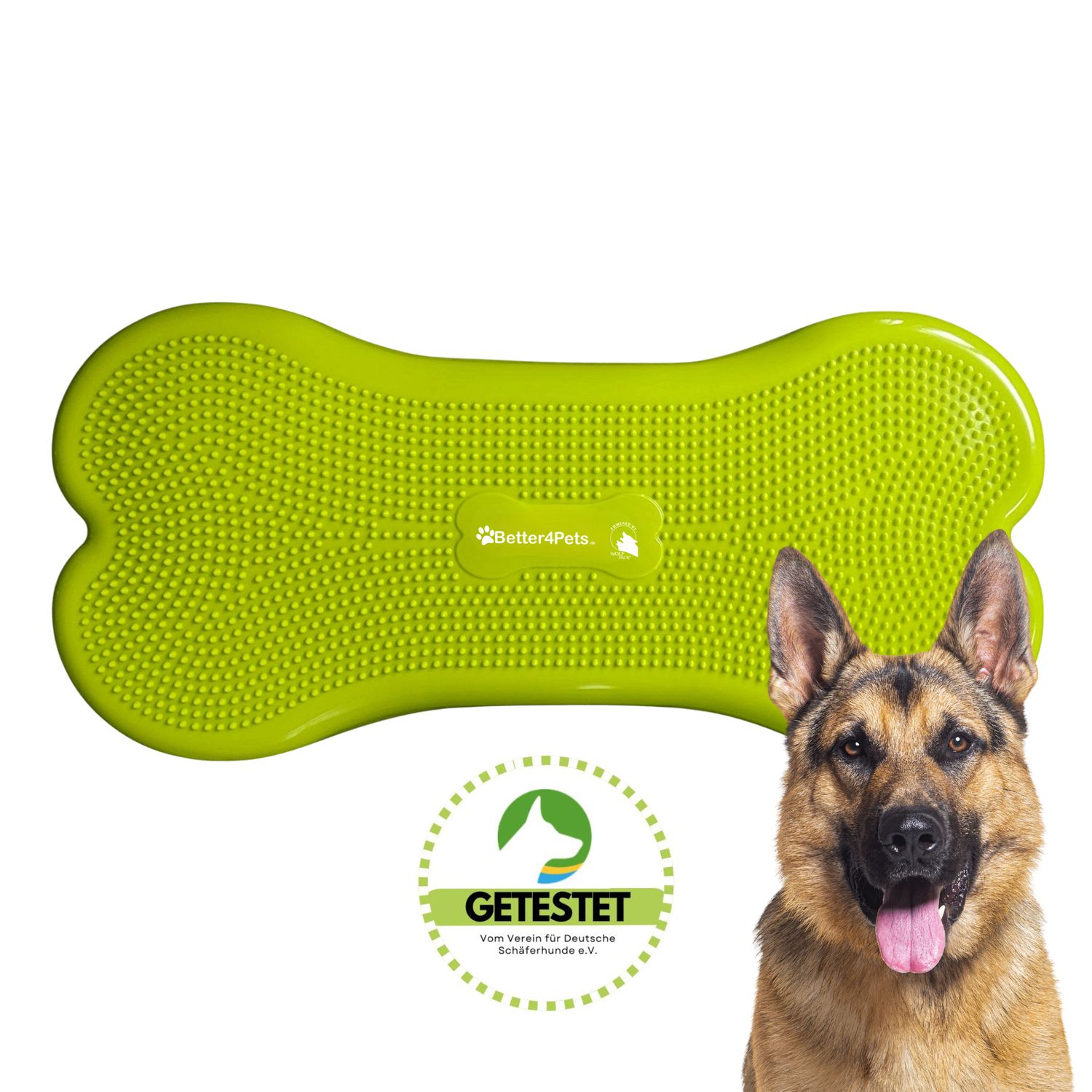 Wolf Pack® ALPHA | Better4Pets-Edition - Giant Fitness Dog Bone /Trainingsgerät für große Hunde - Jetzt bei www.good4pets.store