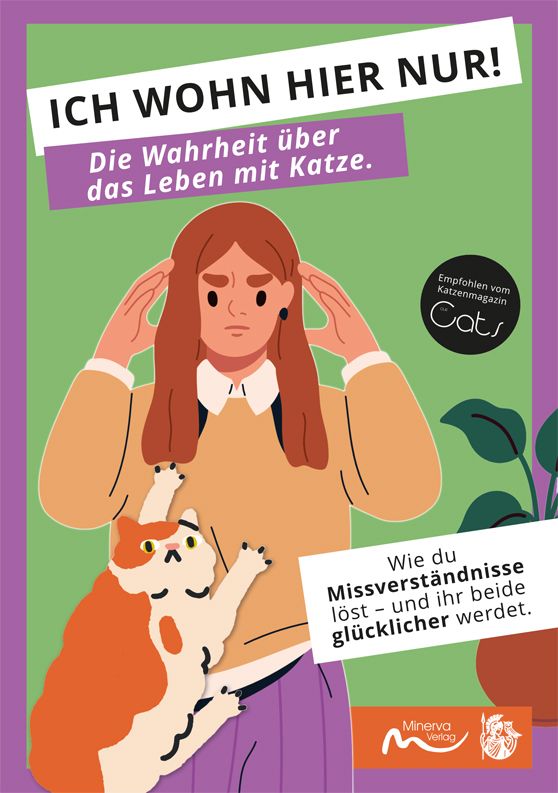 ICH WOHN HIER NUR! Die Wahrheit über das Leben mit Katze  (Print,Buch)
