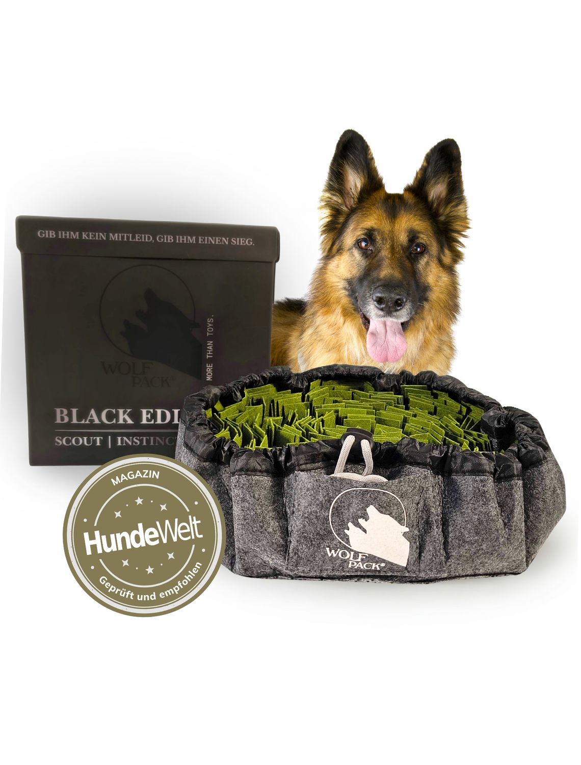 Wolf Pack® SCOUT | Black Edition – Schnüffeln macht glücklich