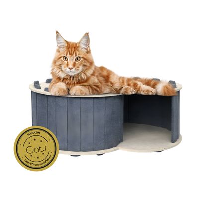 VonSalzburg® STAGEDIVER - Stylisher Katzentunnel/Katzenhaus