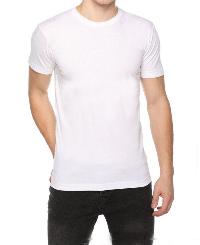 180 GSM Cotton Round Neck T-shirt
