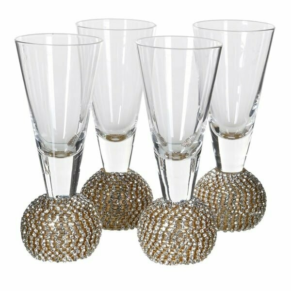 Diamante Shot Glass (set of 4)