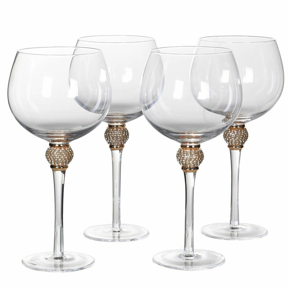 Diamante Gin Glasses (set of 4)