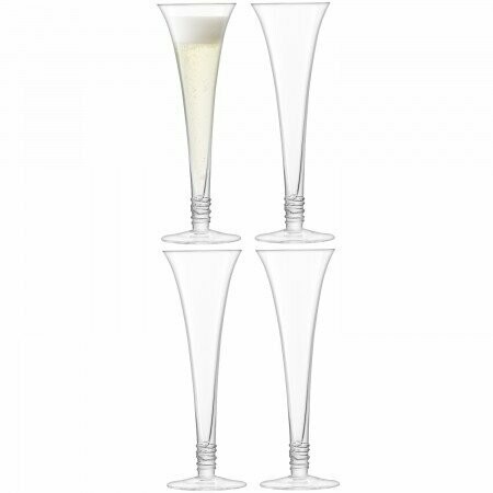 Prosecco Flutes ( set of 4)