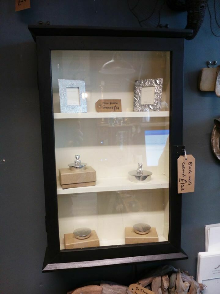 Black Wall Cabinet