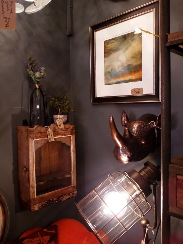 Vintage Wooden Wall Cabinet