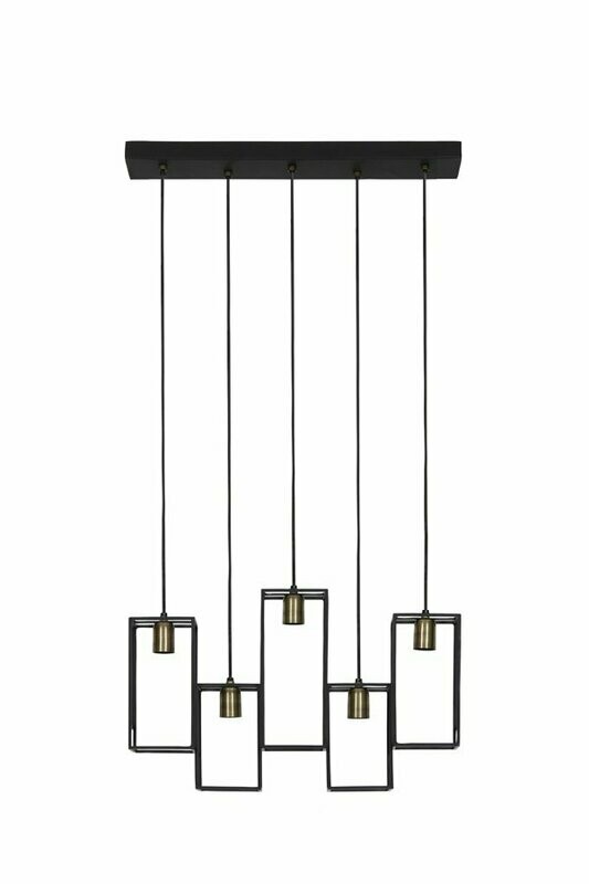 Divera  5 Light Hanging Lamp + Bulbs
