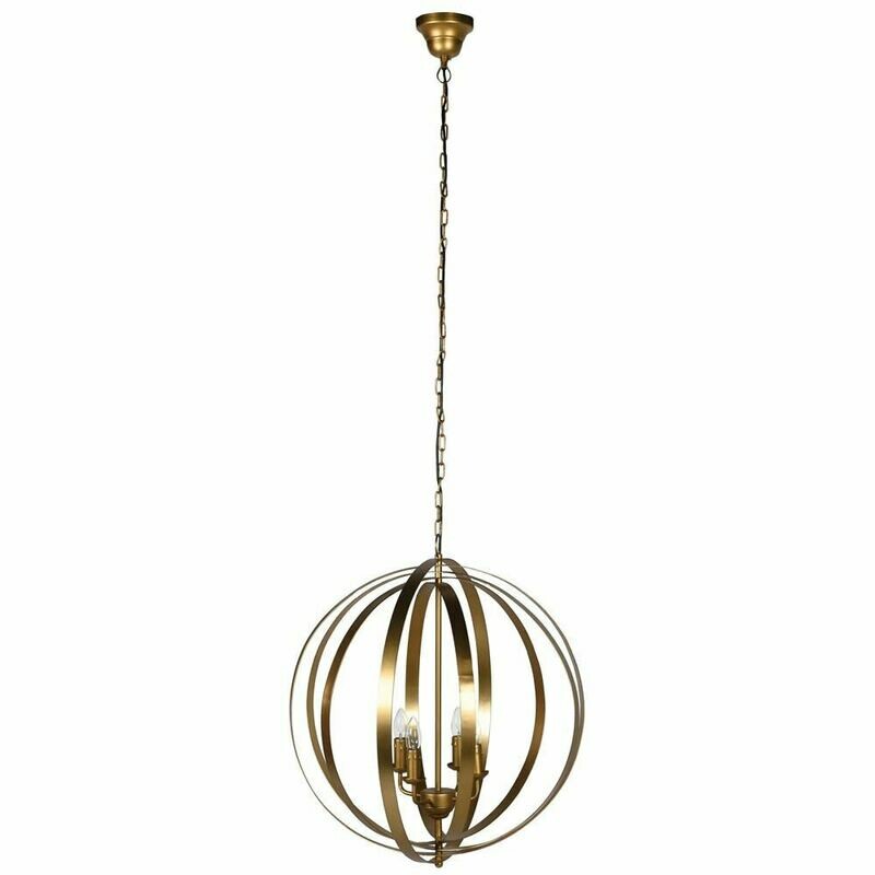 Sphere Pendant (extra large) + Bulbs
