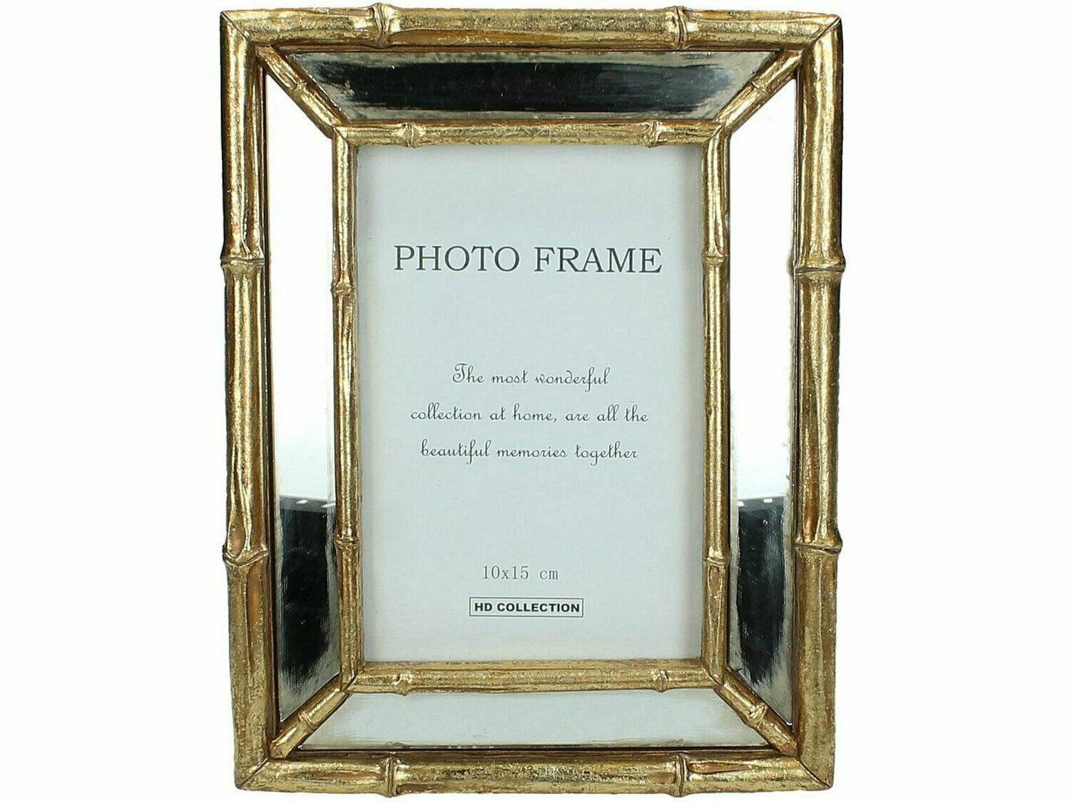 Bamboo Mirrored Photo Frame (4×6)