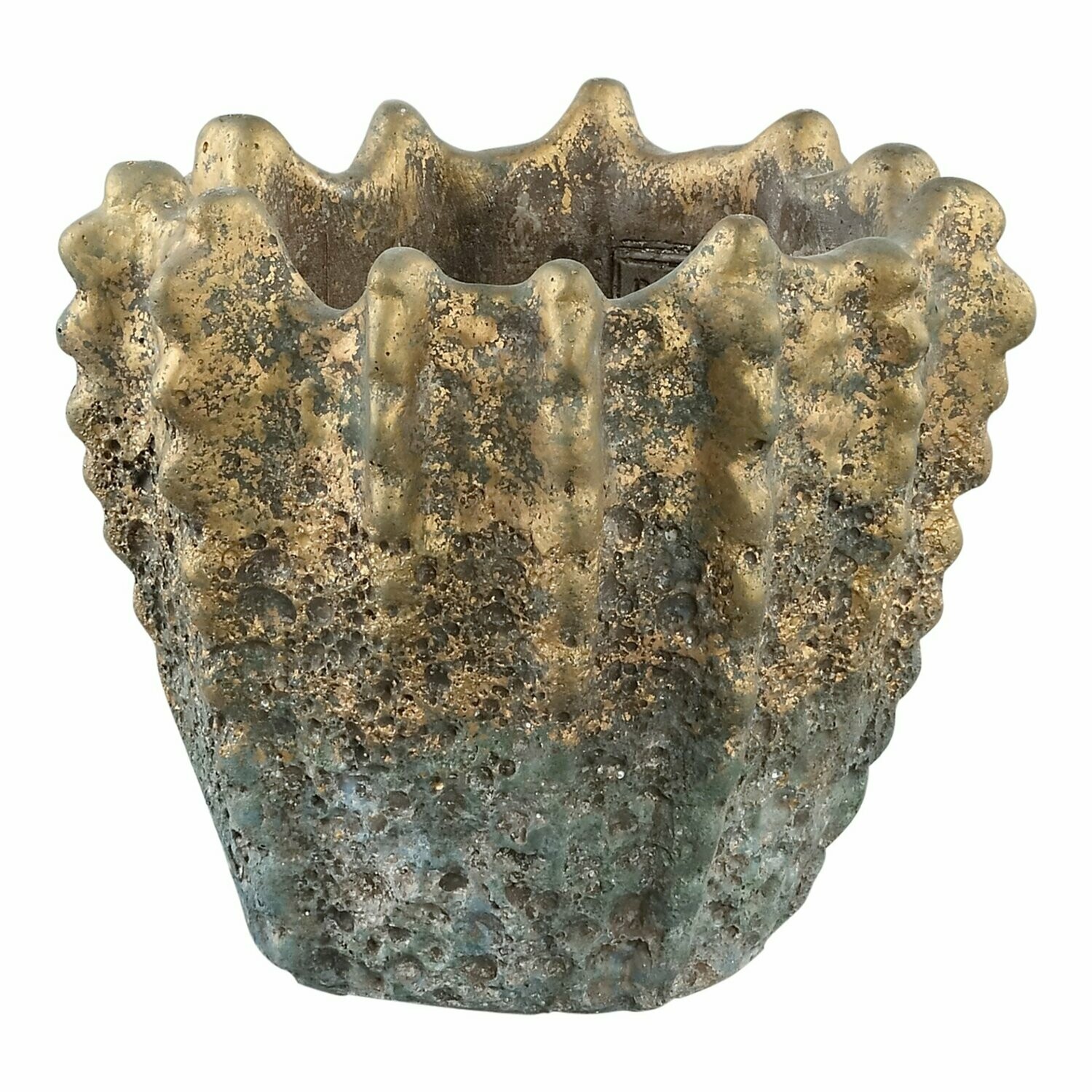 Ribbed Pot