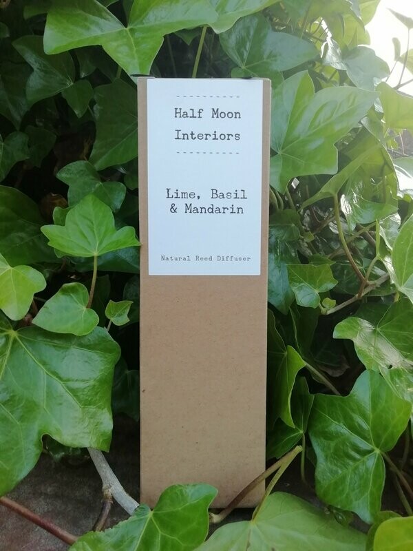 Half Moon Diffuser: Lime, Basil and Mandarin