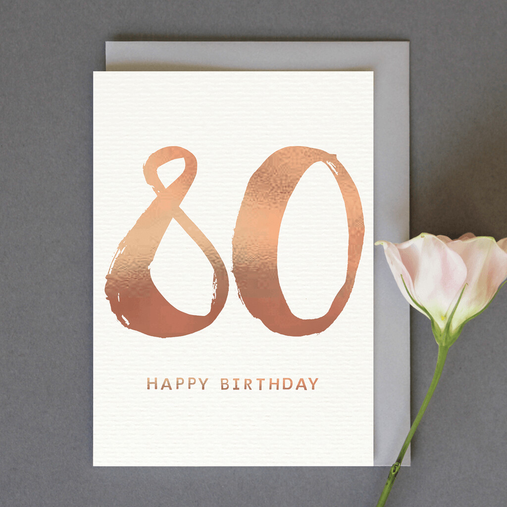 80th Birthday