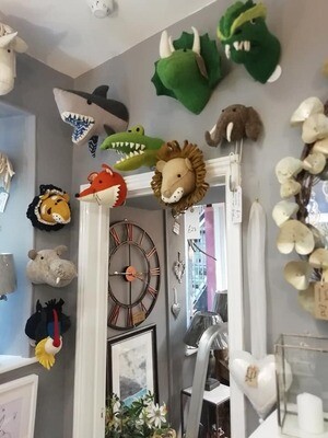 Felt Animal Heads