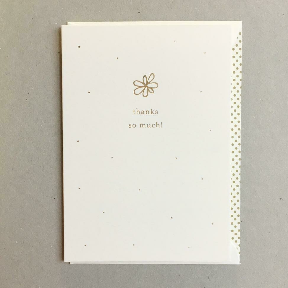 'Thanks So Much' Card