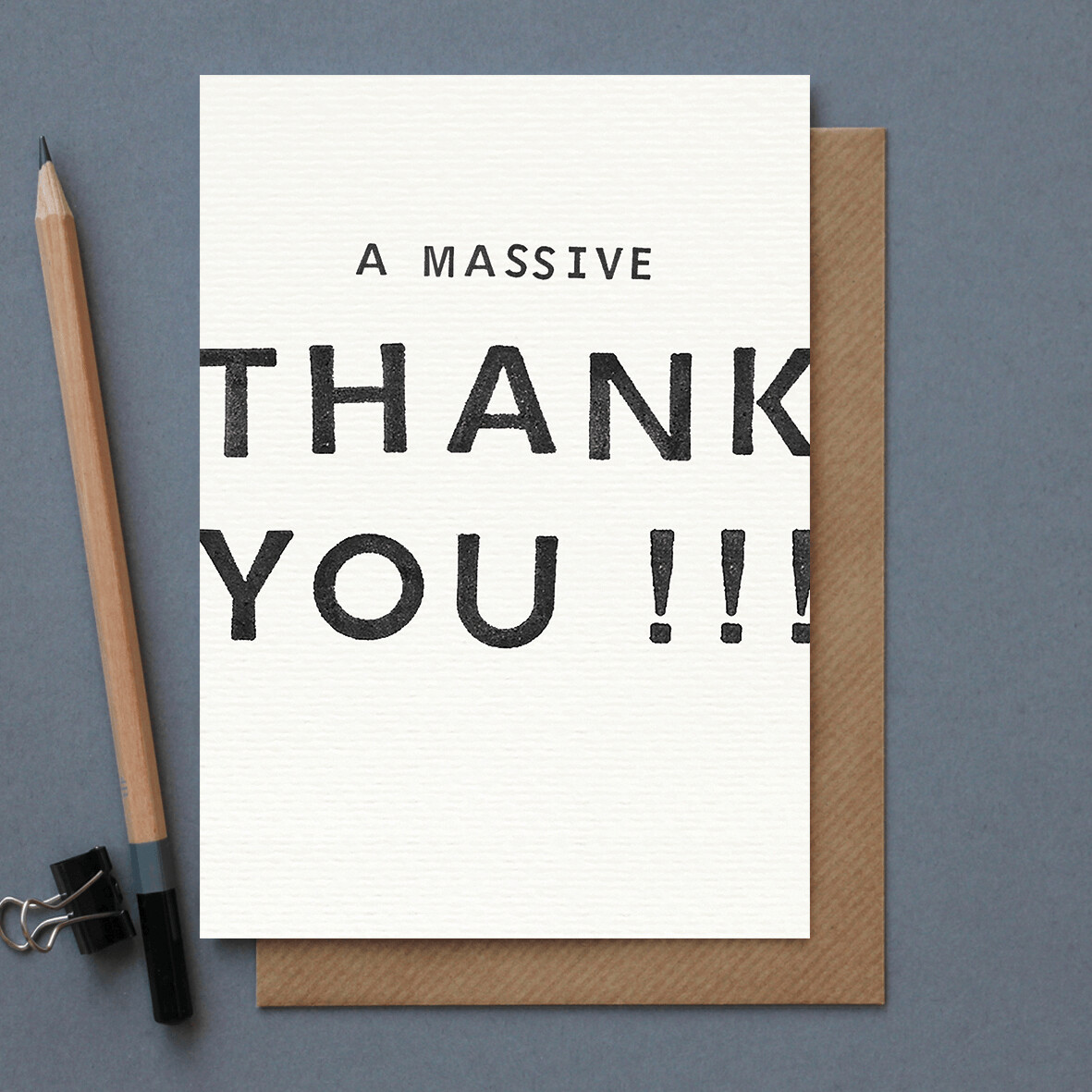 'Thank You' Card