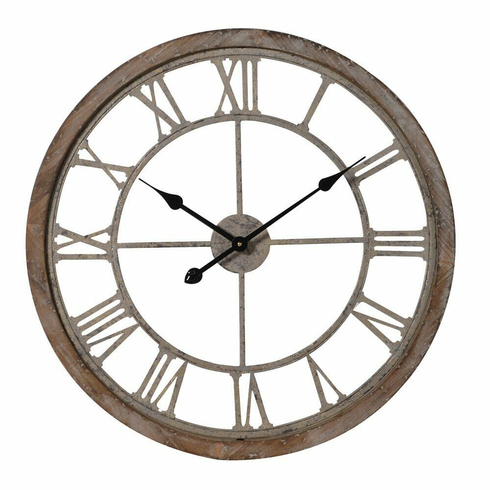 Round Cut-out Clock