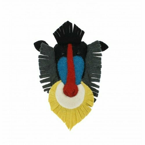 Baboon Mandrill Head