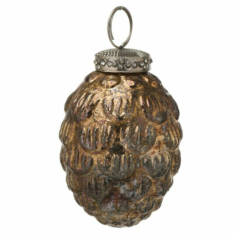 Burnished Acorn Bauble
