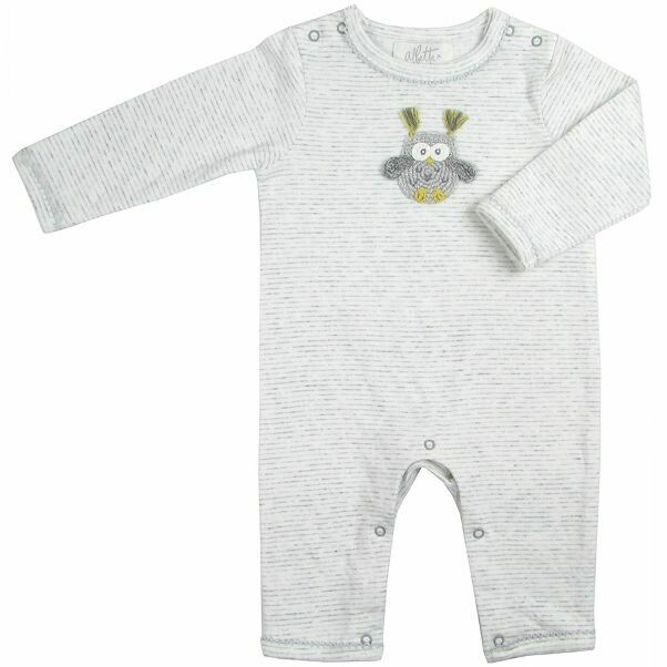 Crochet Owl Babygro (0-3months)
