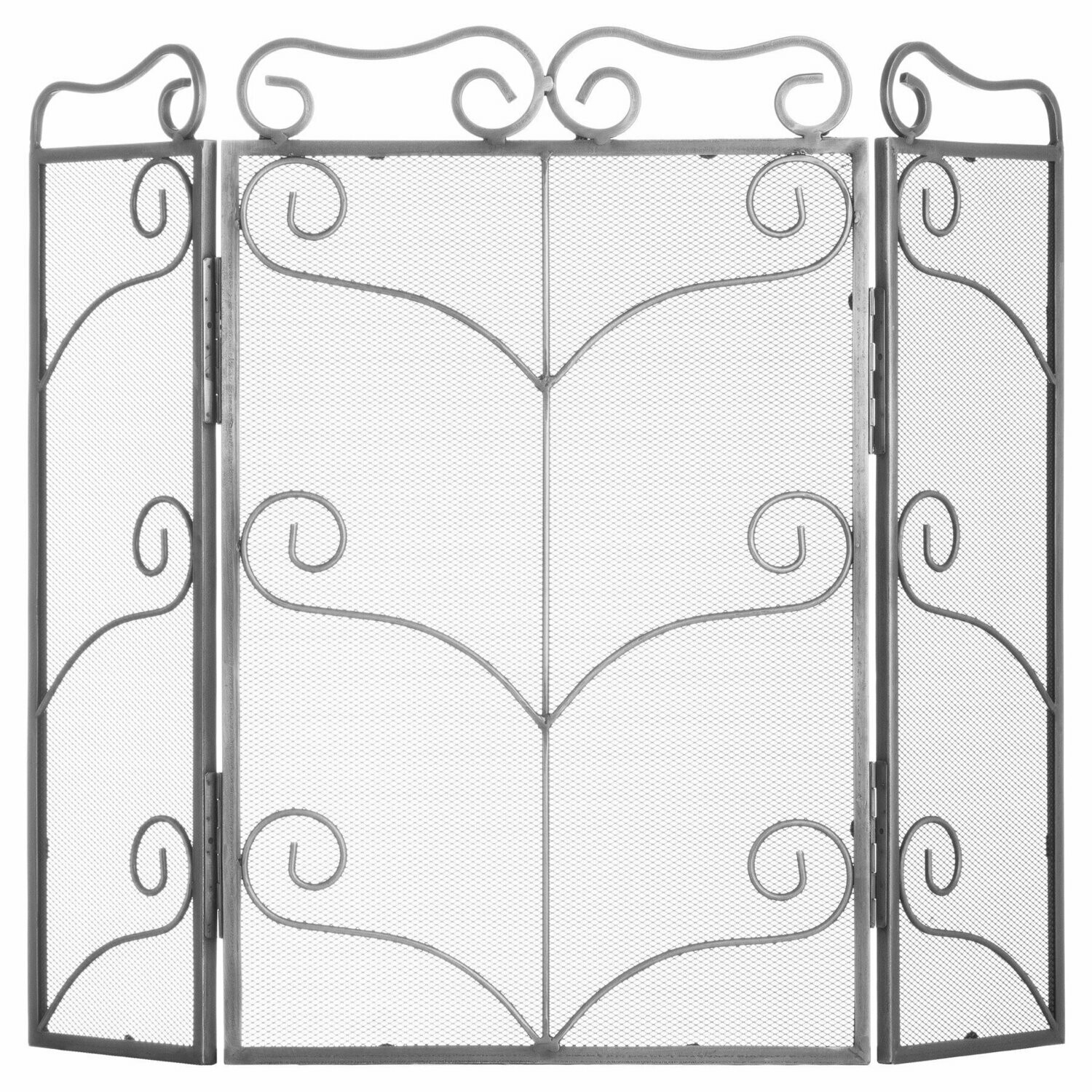 'Antique Silver' Fire Screen