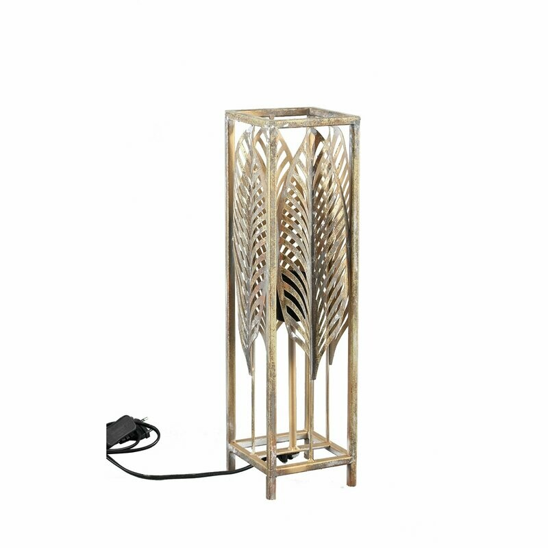 Square Leaves Table Lamp