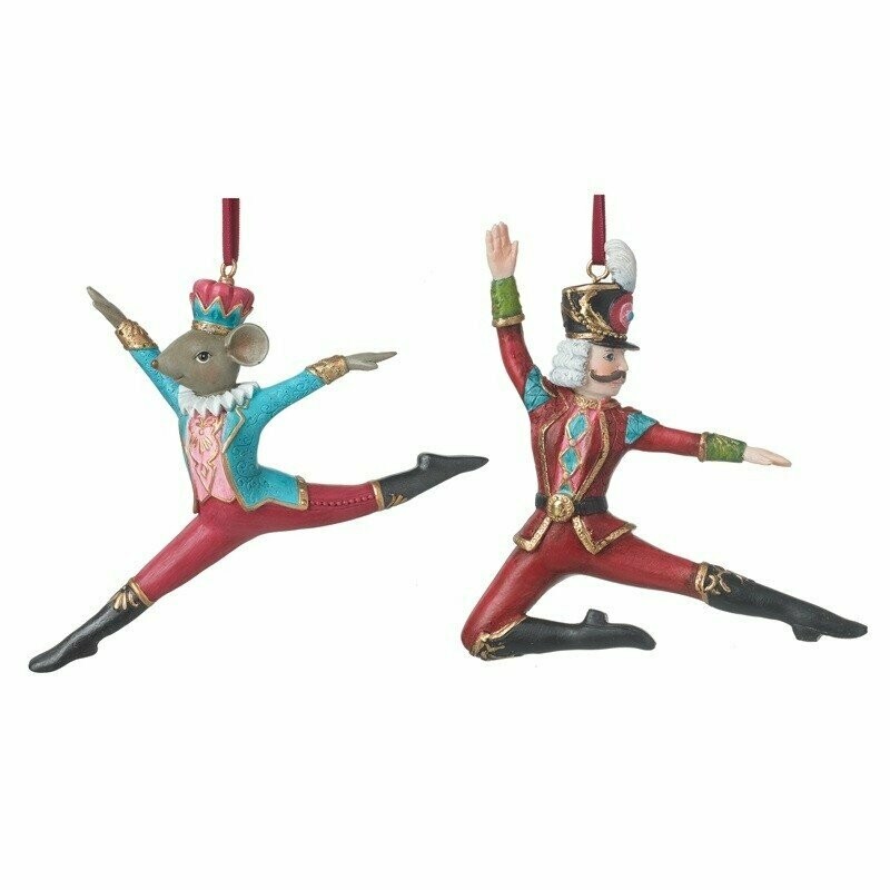 Dancing Nutcracker Hanging Decoration (individually priced)