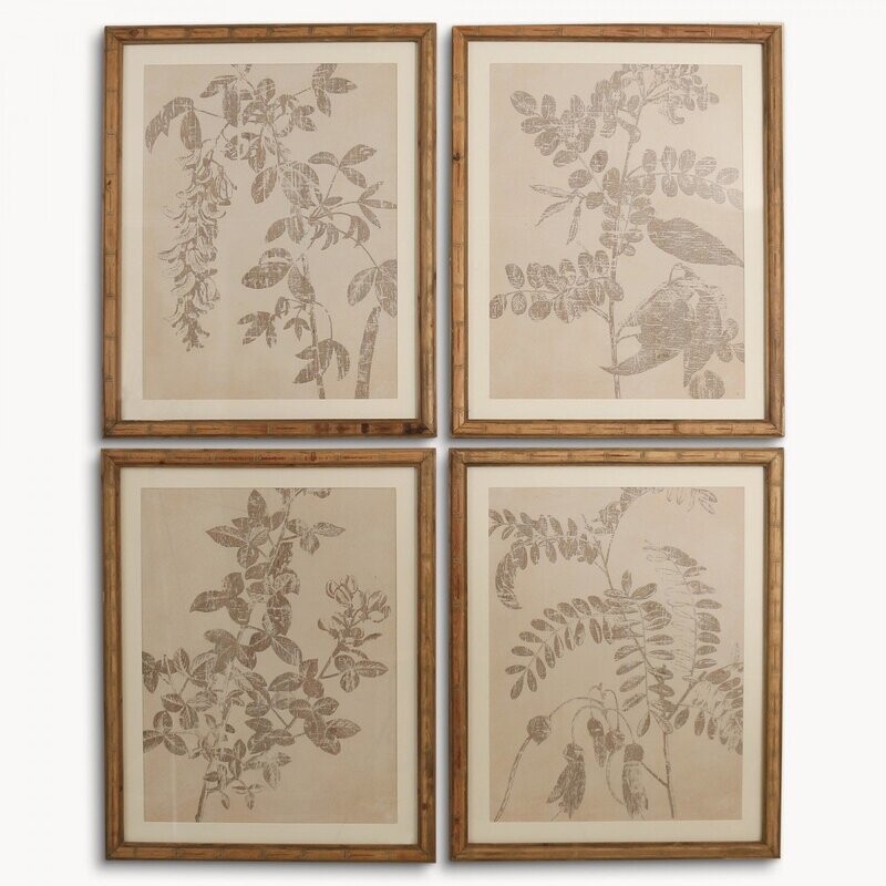 Brookby Bamboo Frame Picture (individually priced)