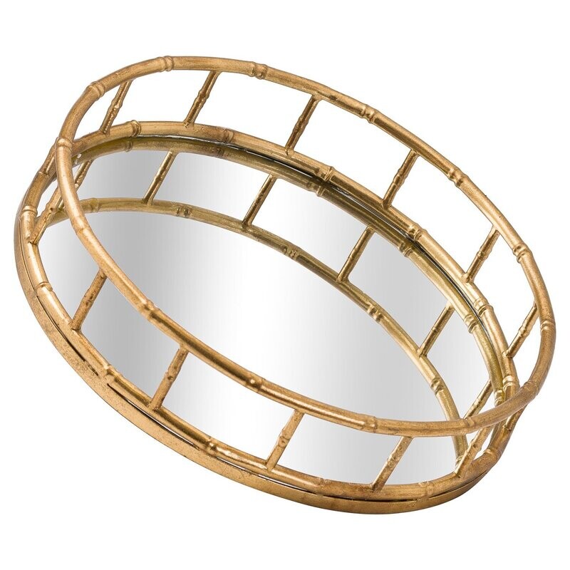 Circular Bamboo Tray