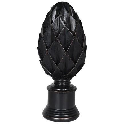 Pinecone Finial On Stand