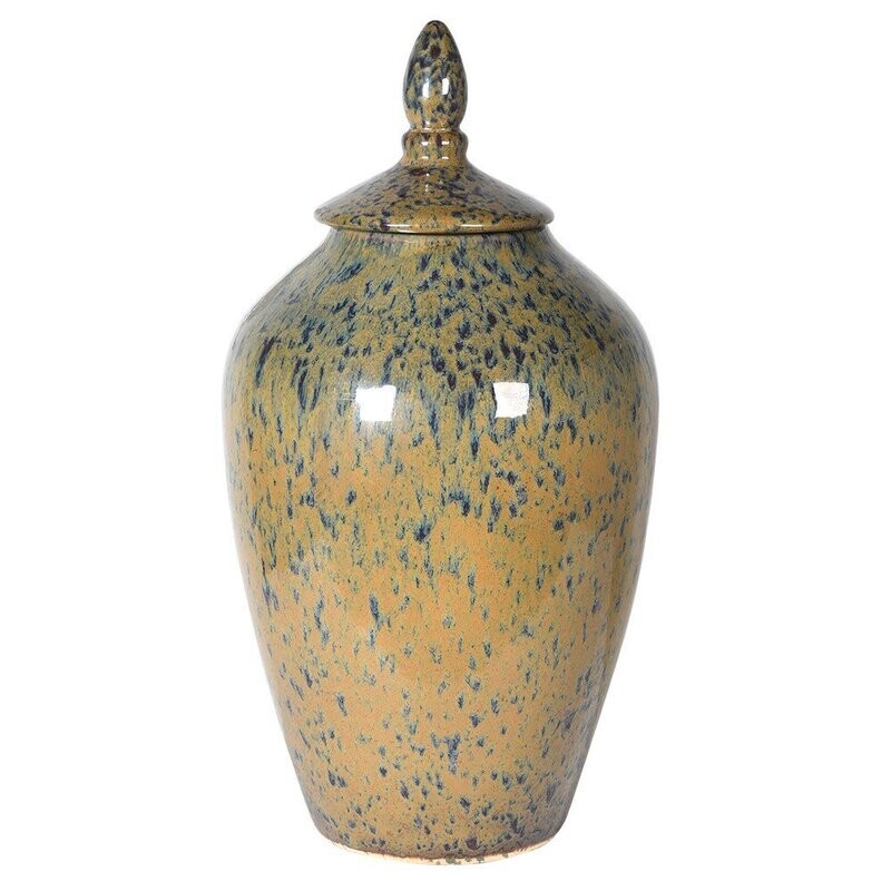 Gradient Speckled Jar