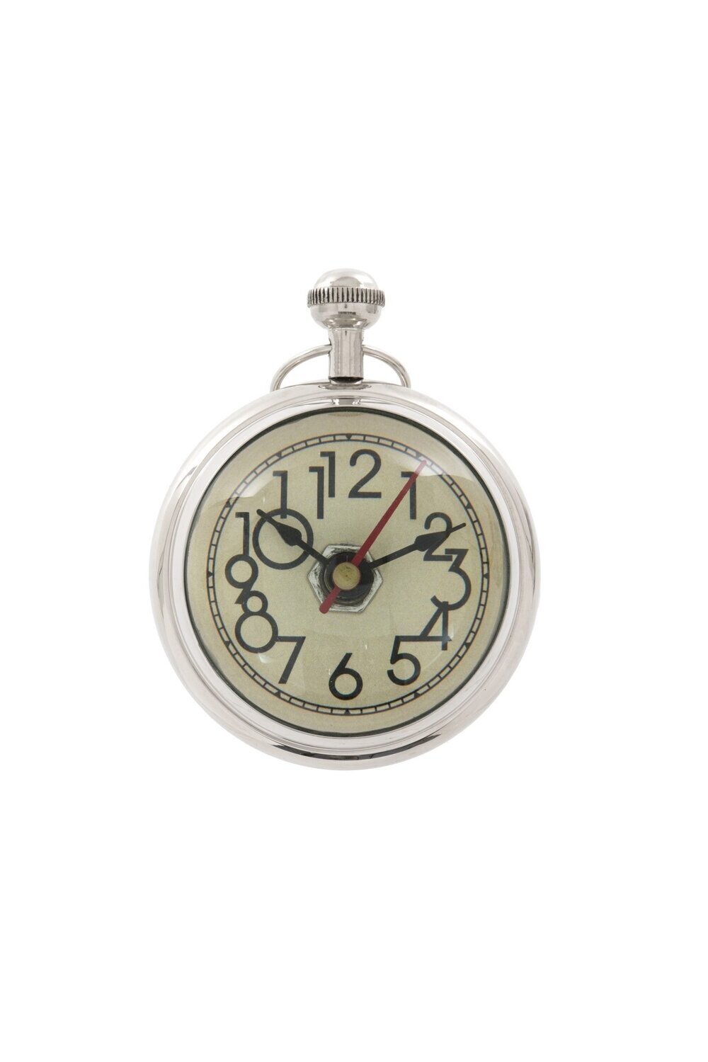 Magnified Clock 3″ Cream Face