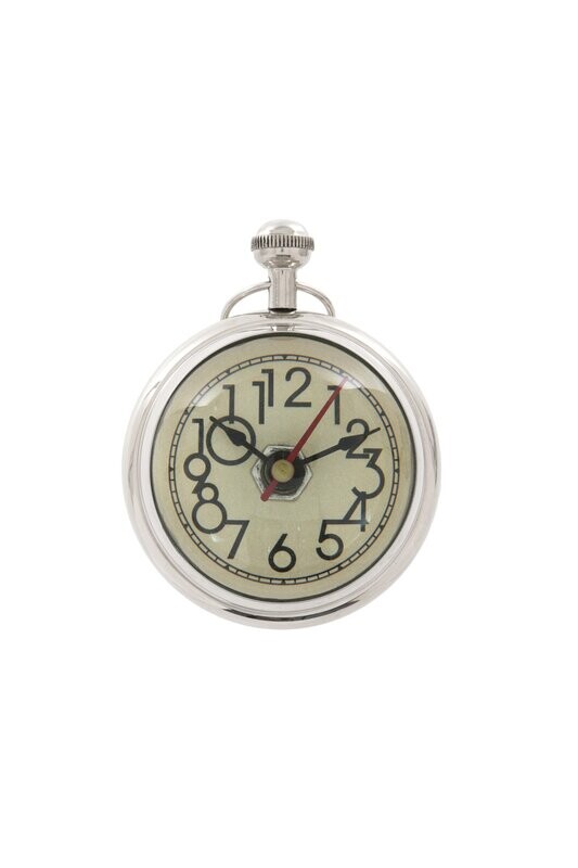 Magnified Clock 3″ Cream Face