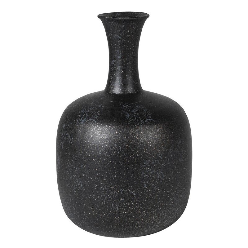 Ebony Bulbous Vase