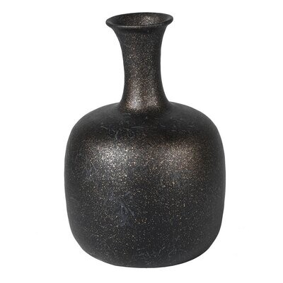 Ebony Bulbous Vase (small)