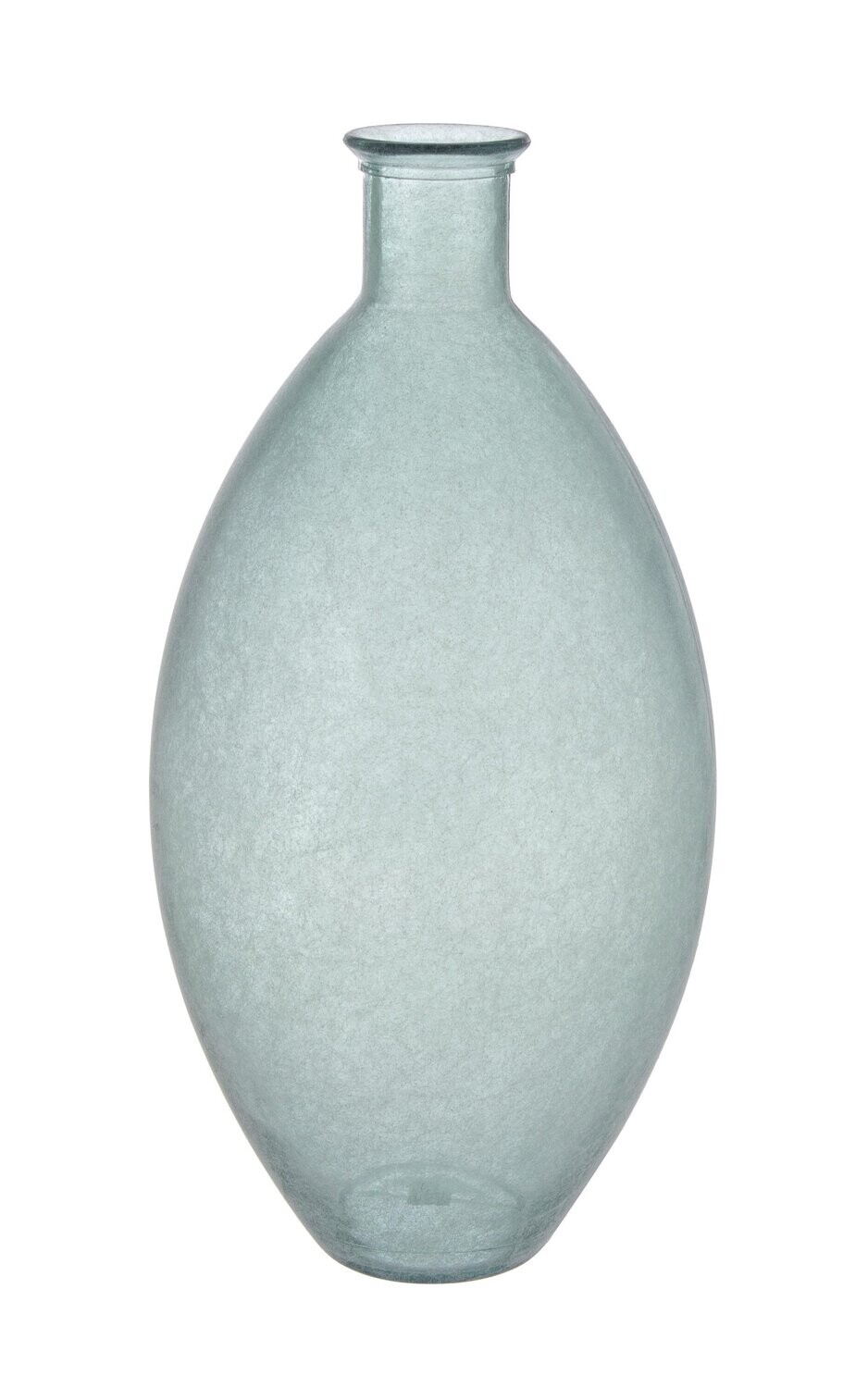 Silk Green Glass Vase