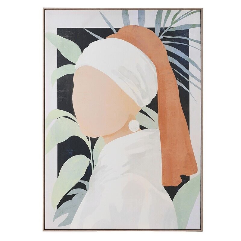 Modern Girl with Pearl Earring Picture