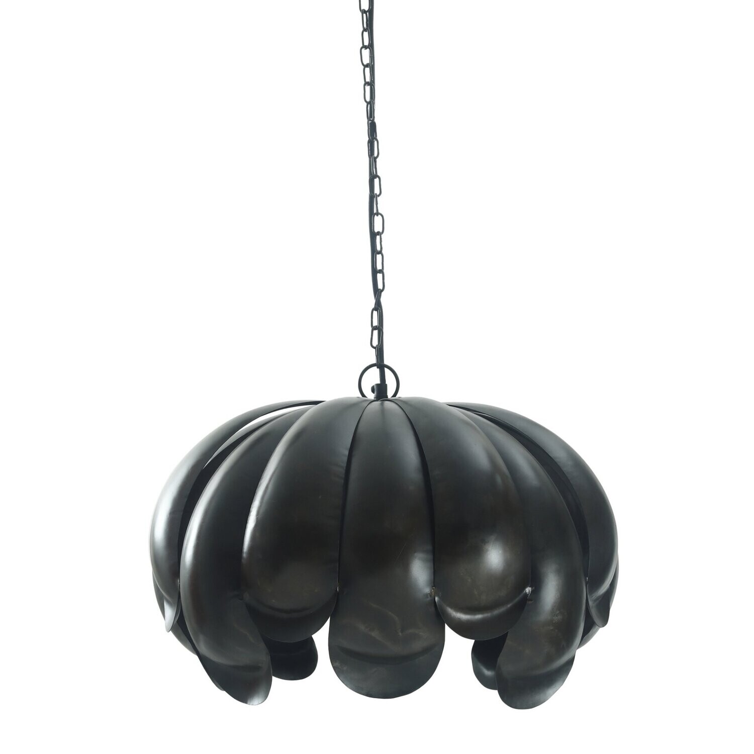 Ferna Black 'Antique' Iron Hanging Lamp