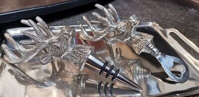 Bottle Openers, Corkscrews, Bottle Stoppers and Hip Flasks
