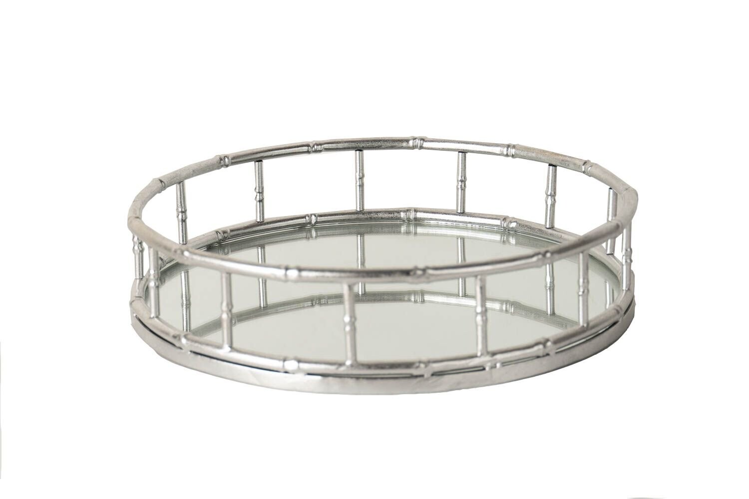 Silver Circular Tray