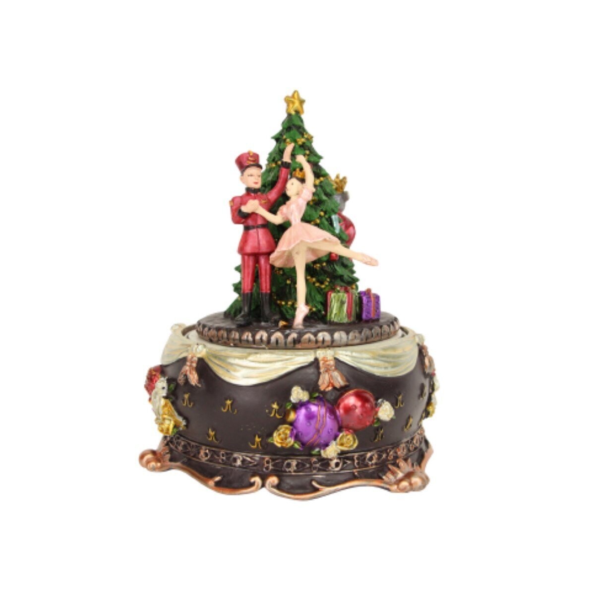 Nutcracker Revolving Music Box