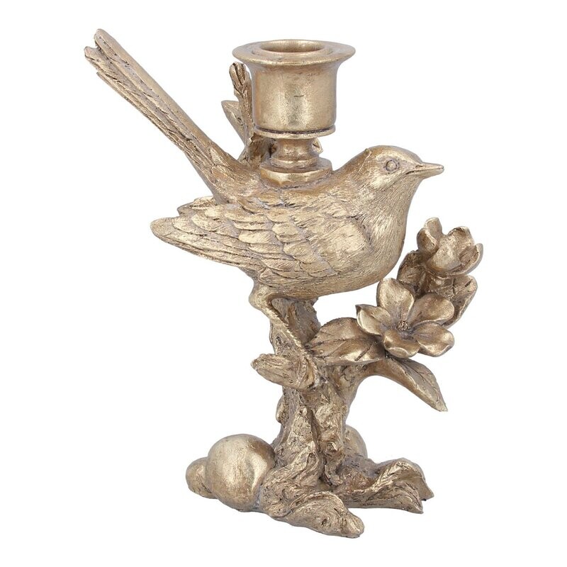 Bird on Branch Candlestick