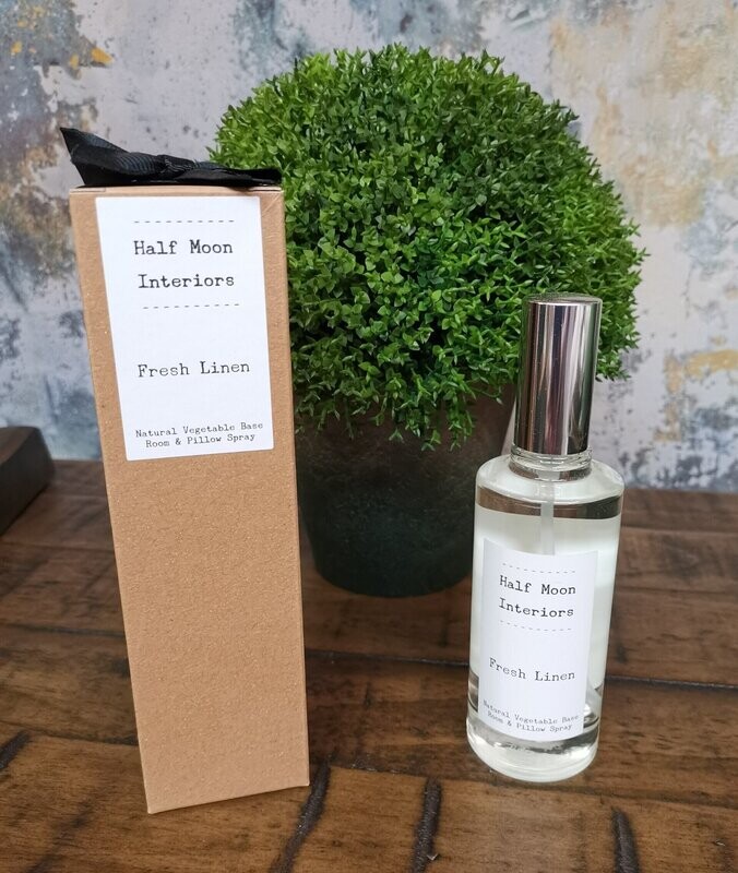Half Moon Room and Pillow Spray: Linen