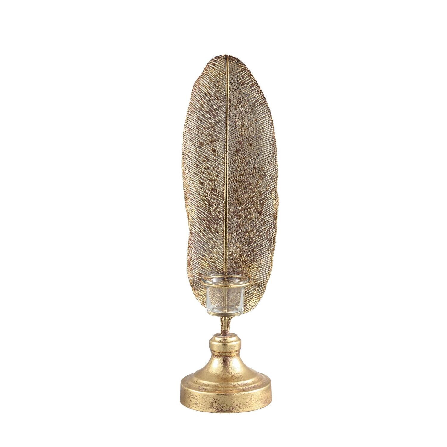 Feather Tealight Holder