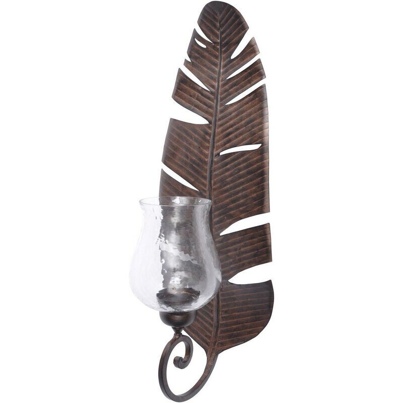 Banana Leaf Wall Sconce
