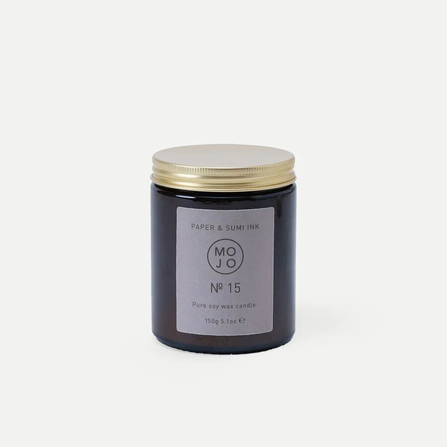 Mojo Jar Candle: Paper and Sumi Ink
