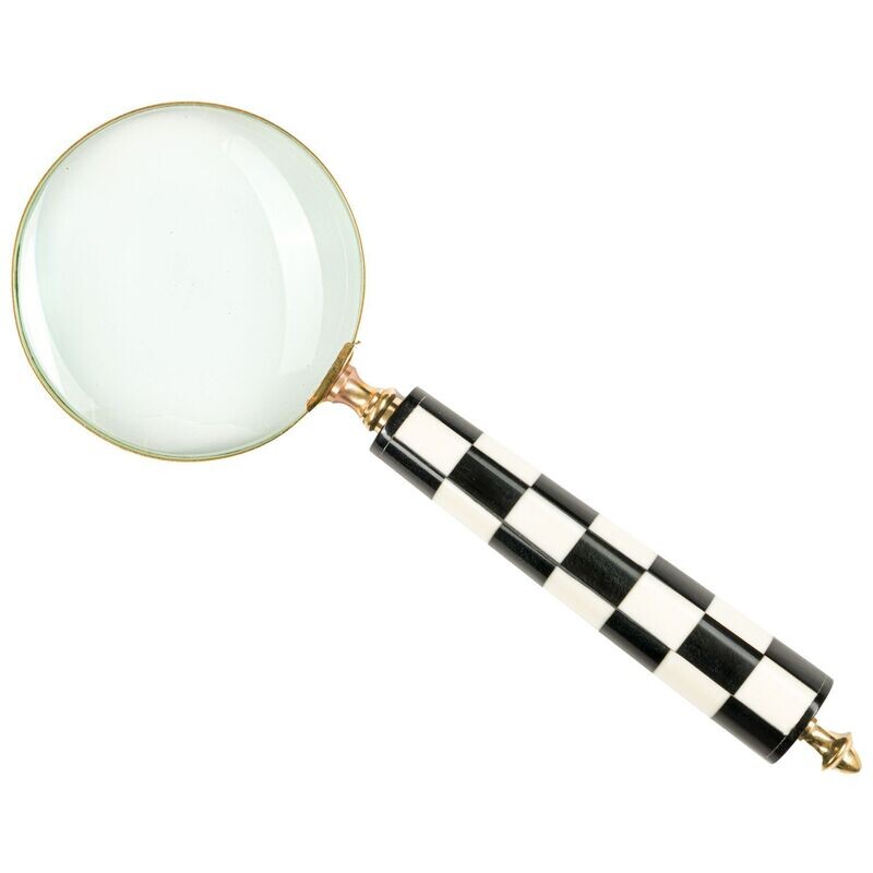Checkered Magnifying Glass (large)