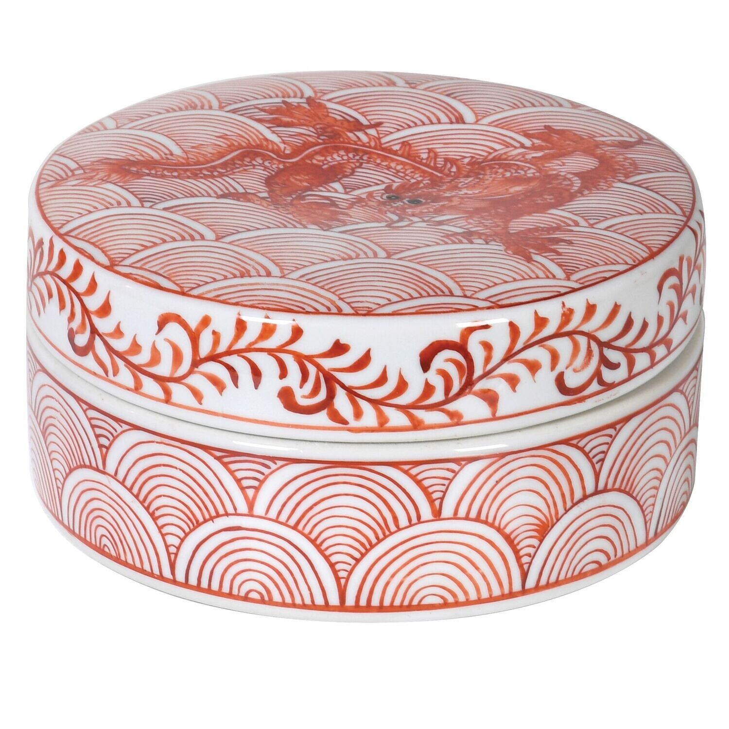 Dragon Print Trinket Box